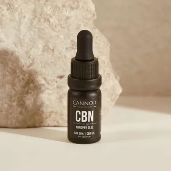CANNOR CBN konopný olej Dobré spaní 20% 2000mg CBN, 500mg CBD