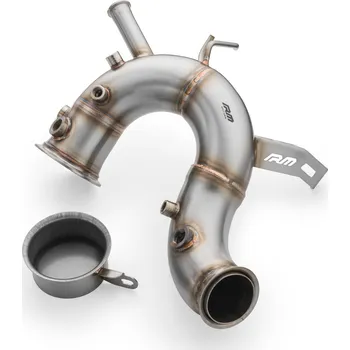 Výfuková trubka RM Motors Downpipe Volkswagen Golf VIII 2.0 TDI GTD + tepelný štít Tepelný štít:: Ne