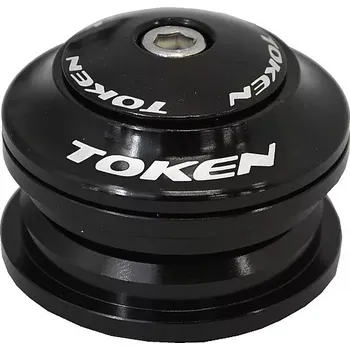 Hlavové složení Řízení TOKEN 1 1/8" internal černé OEM TK011AM