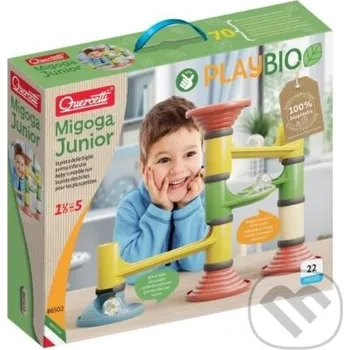 Desková hra PlayBio - Migoga Junior - veľká guľôčková dráha - Quercetti Quercetti