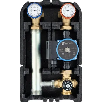Oběhové čerpadlo IMP PUMPS Regulační sestava s termostatickým směšovacím ventilem s čerpadlem GHN 25/60-180, DN 25 7997313