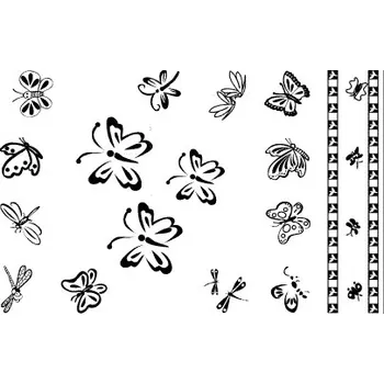 Dětské razítko Gelová razítka - Motýlci