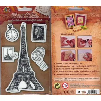 Dětské razítko Razítka na pěnovce - Eiffel Tower