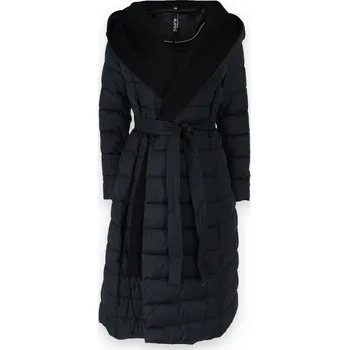 Fly Dlouhá zimní bunda/kabát 2577 Itálie černá S