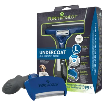 Kartáč pro zvířata FURMINATOR pro krátkosrsté psy - velký