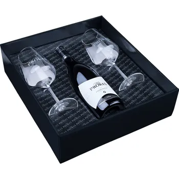 Víno Víno Prokeš Dárkové víno se skleničkami 0,75 l V: Sylvánské zelené 2023, suché, pozdní sběr