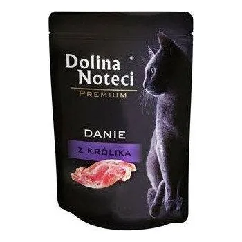 Krmivo pro kočku Dolina Noteci Premium králičí guláš - pro dospělé kočky 10x85g SLEVA 2%
