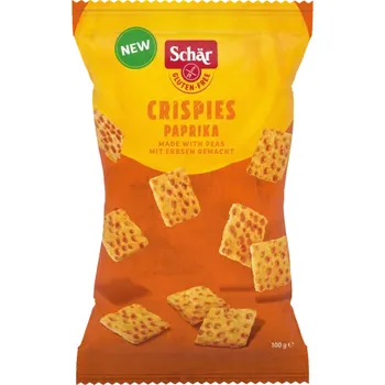 Schär Crispies Paprika křupavé krekry bez lepku 100g