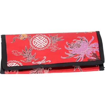 Brokátová peněženka DOLMA - červená