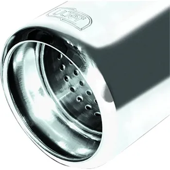 Zadní díl výfuku ULTER SPORT Sportovní výfuk 1x 100mm - NEREZ NRS142, univerzální Průměr vstupu: 50 mm