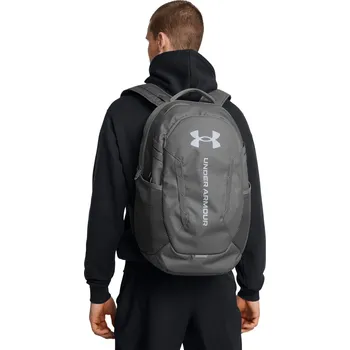 Sportovní batoh UA Hustle 6.0 Backpack-GRY Under Armour šedá 2980830