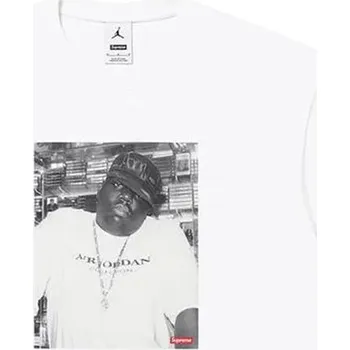 Pánské tričko Supreme Jordan Biggie S/S Top White Velikost: M