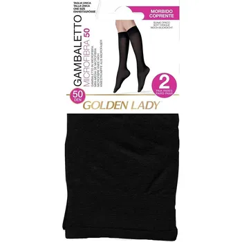 Dámské punčochy Golden Lady Gambaletto podkolenky 50 den A'2 nero Univerzální
