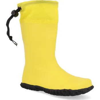 Chlapecké holínky Barefoot dětské gumáky Saguaro Brisk I - žluté Velikost: 29
