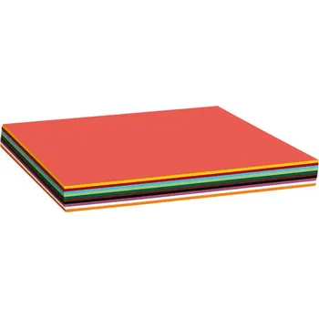 Fotokarton A4 300g/m2 mix barev - 50 ks