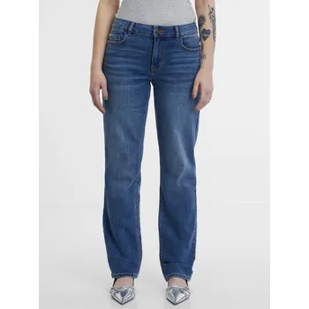 Dámské džíny Orsay Tmavě modré dámské straight džíny - Dámské Orsay modrá 2670450