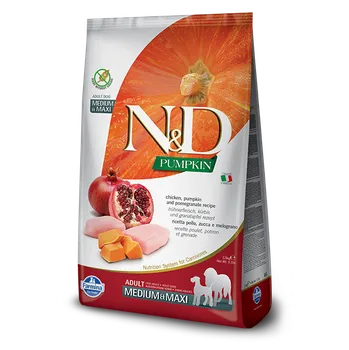 Krmivo pro psa N&D Pumpkin Grain Free canine CHICKEN AND POMEGRANATE ADULT MEDIUM & MAXI 12kg + Hektor 900g GRATIS!!!!!!!!!!!
