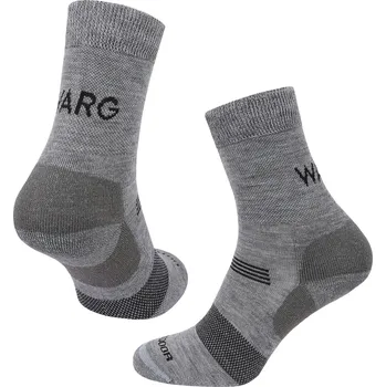 Pánské ponožky Pánské ponožky Warg Merino Hike M Velikost ponožek: 39-42 / Barva: šedá