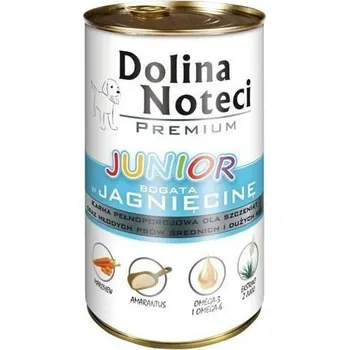 Dolina Noteci PREMIUM Junior bohatá na jehněčí 400g