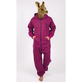 Dámský overall Dupačky wine glasses by Martin Hranáč L - červená