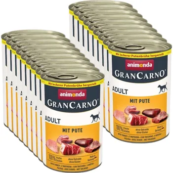 Krmivo pro psa ANIMONDA GranCarno Adult Dog příchuť: krůtí 18x400g