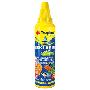 Akvarijní chemie TROPICAL Esklarin + Aloe vera 30 ml