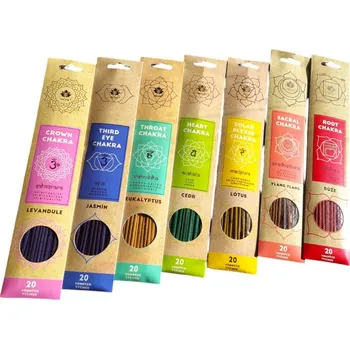 Vonná tyčinka Vonné tyčinky 7 čaker ARÔME Balanced Chakra