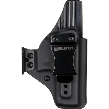Příslušenství pro sportovní střelbu RH Holsters AIWB - Glock 19 MOS - Glock 19X/45 MOS - appendix vnitřní kydexové pouzdro - plný sweatguard - ns - černá Pouzdro je pro: Pravák