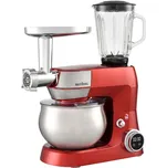 Multifunkční kuchyňský robot BestBerg BBR-1900R / 1900 W / 5 l / 12 rychlostí / červená