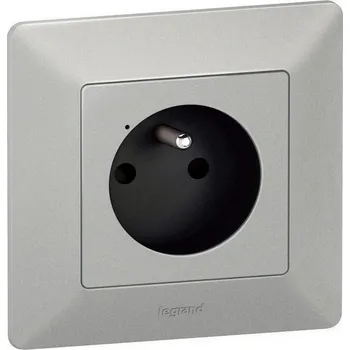 Elektrická zásuvka Valena Life with Netatmo - spínaná zásuvka, hliník LEGRAND 752393