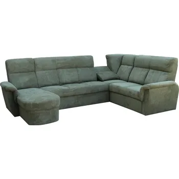 Sedací souprava MODENA U Levá - sedací souprava látka OLIVOVÁ - ARAGON 39 - kolekce "E" (FE) (K250) NOVÁ LÁTKA