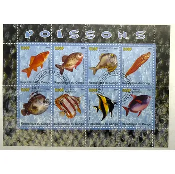 Poštovní známka Aršík Congo - ryby