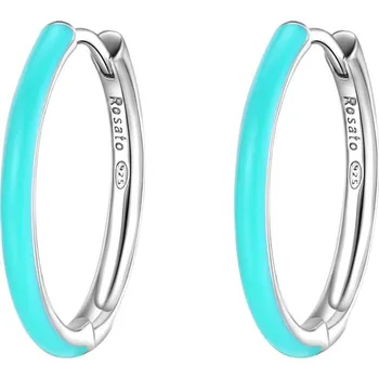 Náušnice Rosato Stříbrné kruhové náušnice na přívěsky Storie RZO068 + 2 měsíce na vrácení zboží