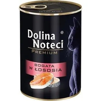 Krmivo pro kočku Dolina Noteci Premium pro kočky s vysokým obsahem lososa 400g