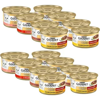 Gourmet Gold Dospělá Mix Příchutí 48x85g