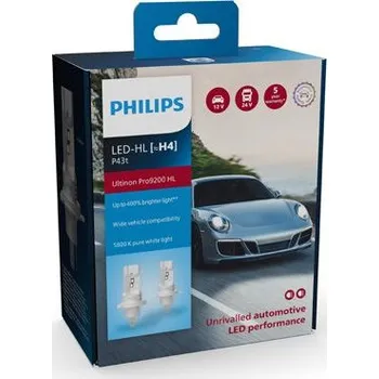 Autožárovka Philips 11342U92X2 Žárovka LED 12V H4 P43t-38