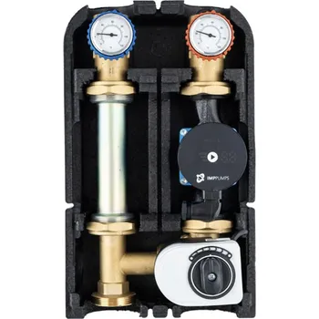 Oběhové čerpadlo IMP PUMPS Regulační sestava s třícestným směšovacím ventilem s čerpadlem NMT MINI 25/80-180, DN 25 7997305