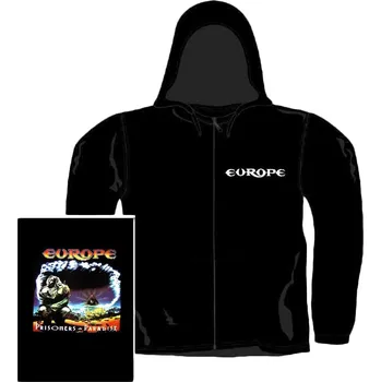 Dámská mikina dámská mikina s kapucí a zipem Europe - Prisoners In Paradise