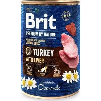 Brit Premium by Nature Turkey With Liver 12x800g SLEVA 3%