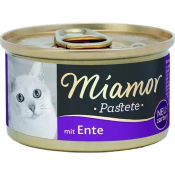 Krmivo pro kočku Miamor Pastete kachna 85 g plechovka