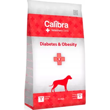 Krmivo pro psa Calibra Veterinary Diets Dog Diabetes Obesity 12kg