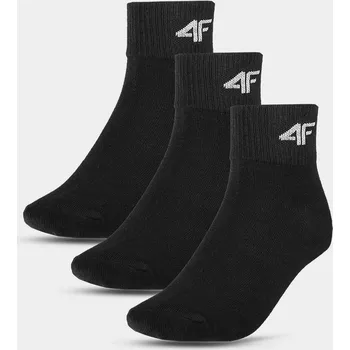 Pánská móda Dětské ponožky casual nad kotník 4F (3pack) - multibarevné 4F černá 2729857