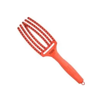 kartáč na vlasy Olivia Garden Fingerbrush Orange Dream