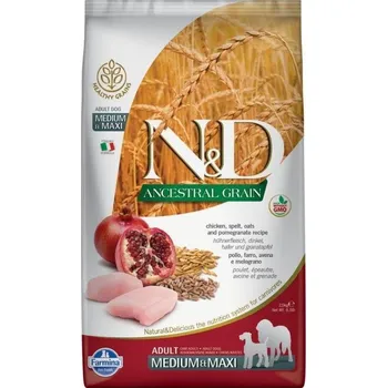 Krmivo pro psa Farmina N&D Ancestral Grain Dog Chicken and Pomegranate Adult M/L 12 kg + PŘEKVAPENÍ ZDARMA !!!