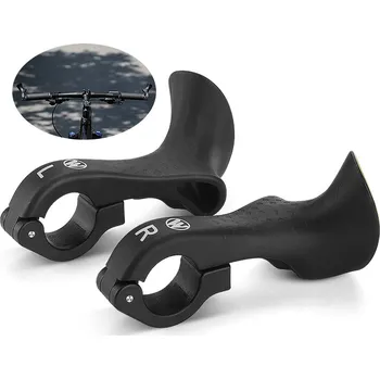 grip West Biking YP0804067 gripy, rohy na kolo na řídítka Barva: Černá
