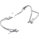 Padací rámy original BMW R nineT Urban GS