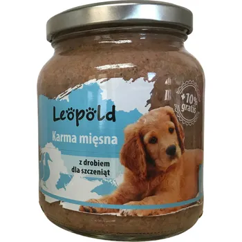 Krmivo pro psa Leopold krmivo pro štěňata s drůbežím masem 6x300g