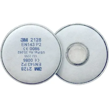 Plynová maska Ardon Filtr 3M™ 2128 jeden pár Velikost: UNI