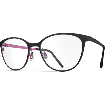 Brýlová obroučka Blackfin 808 černá růžová mat, stranice černá růžová mat 1597
