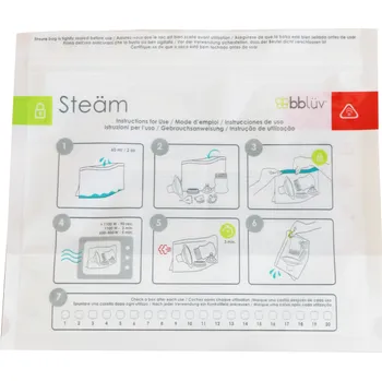 Sáček do vysavače Sada sterilizačních sáčků Steäm